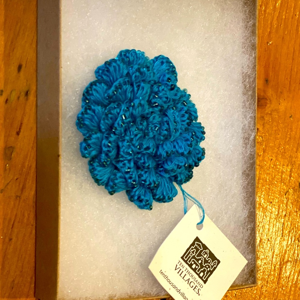 Ten Thousand Villages Knit Pin